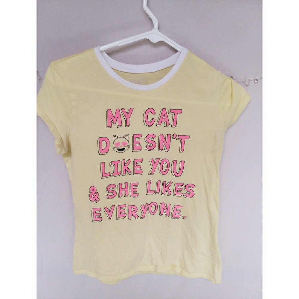 Children's Place Size XXL Yellow Graphic T-Shirt